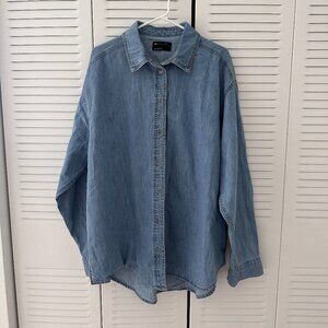 ASOS denim shirt / Women's M  100% cotton